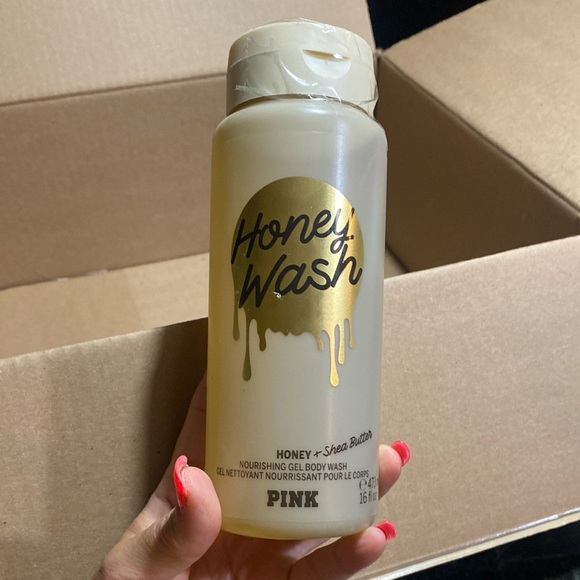 PINK Victoria's Secret Other - Pink Victoria's Secret Honey Wash Nourishing Gel Body Wash